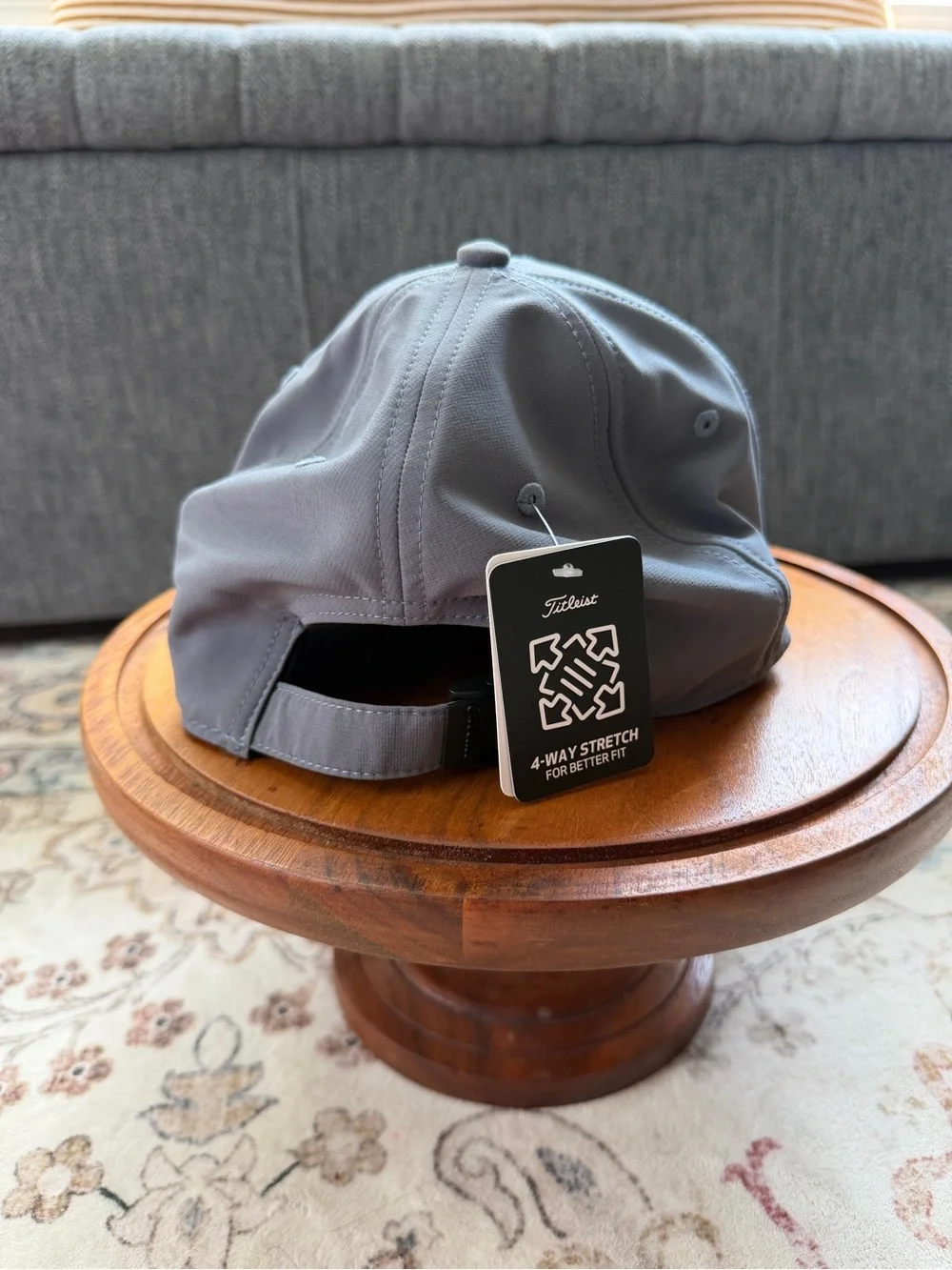 Titleist Tour Performance Gray/White Adjustable Hat- Golf